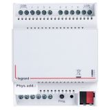 KNX 通用接口, 8路, 導軌安裝