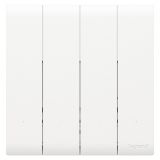 羅格朗智能家居 簡(jiǎn)悅BLE IOT 陶瓷白 四位智能開關(guān)