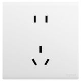 羅格朗開關插座 簡悅 陶瓷白 連體二三插座 10A