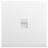 羅格朗開關插座 仕藝 陶瓷白 一位電腦插