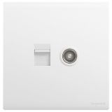 羅格朗開關插座 仕藝 陶瓷白 電腦電視插