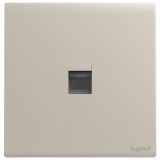 羅格朗開關插座 仕藝 粉鉑金 一位電話插